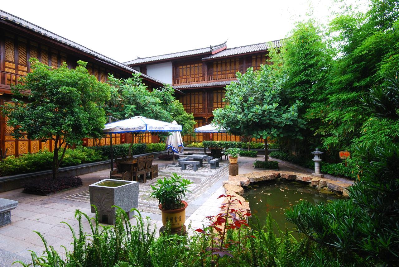 Lijiang Jinfu Hotel Exterior foto