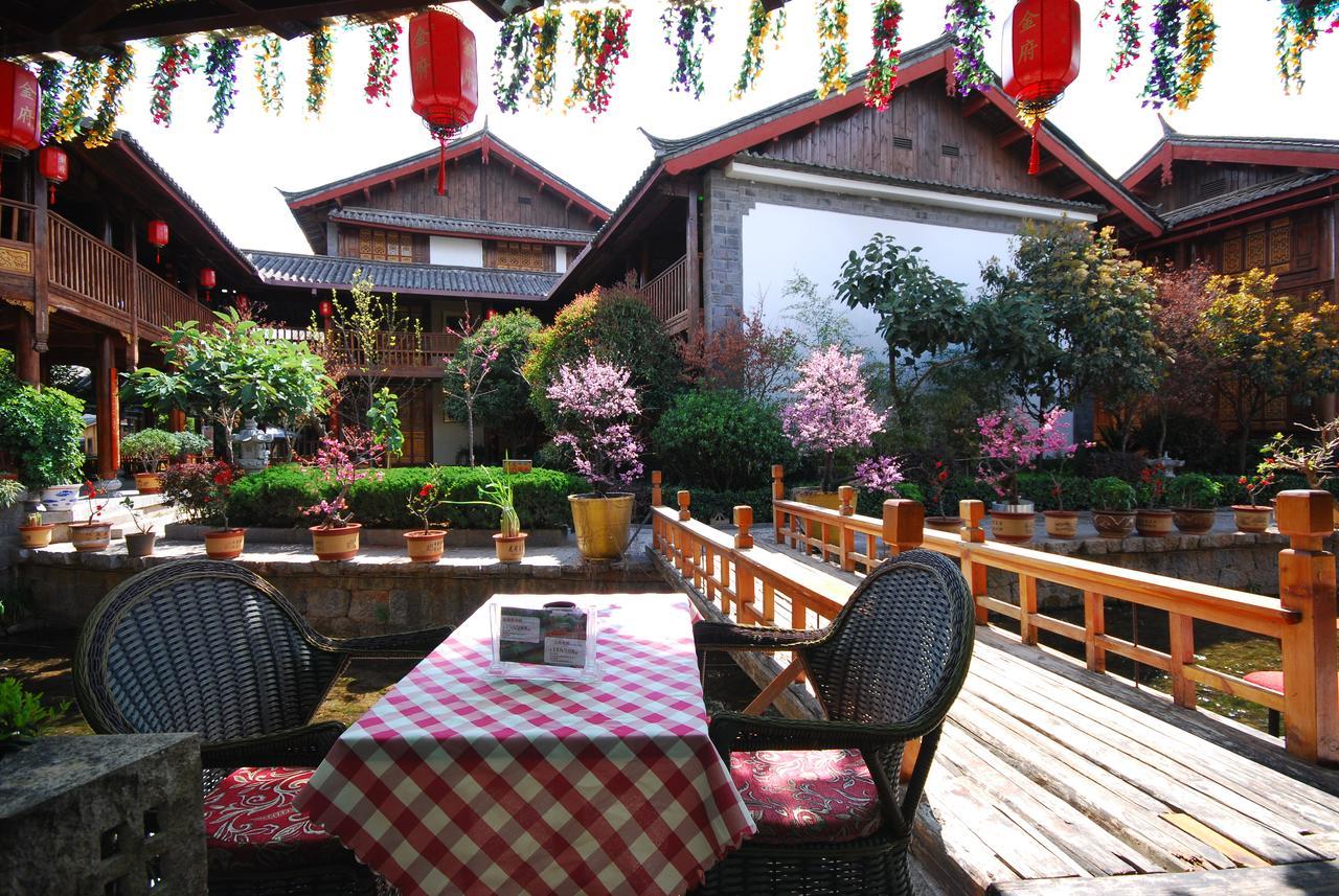 Lijiang Jinfu Hotel Exterior foto